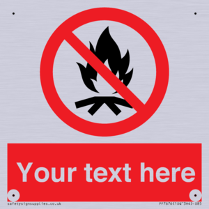 Custom prohibition No campfire